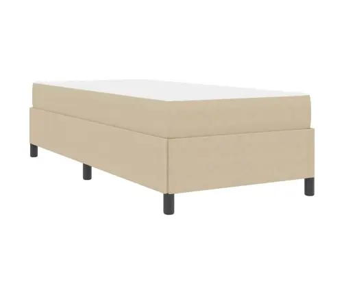 Gultas Rāmis Cits Gaiši Pelēks 90 X 200 Cm Korduroja Audums Vidaxl