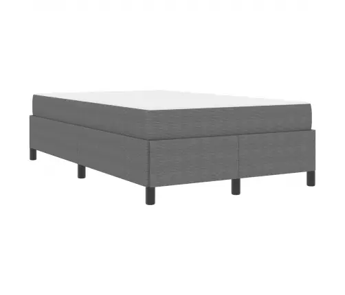 Lovos Rėmas Su Čiužiniu Šviesiai Pilka 120 X 200 Cm Audinys