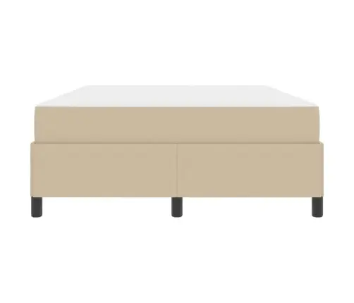 Voodi Raam Madratsiga Hele Roheline Hall 160 X 200 Cm Kangas