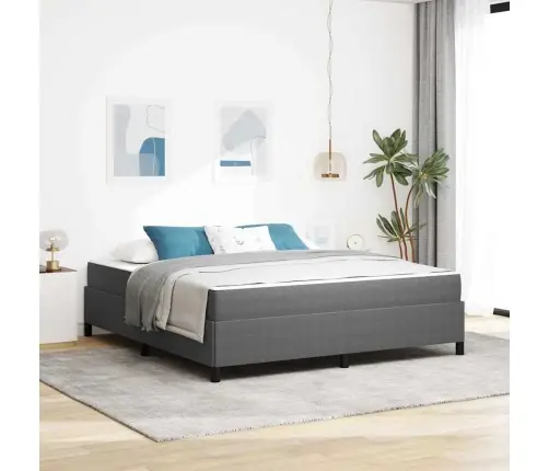 Gultas Rāmis Cits Gaiši Pelēka 180 X 200 Cm Korduroja Audums Vidaxl