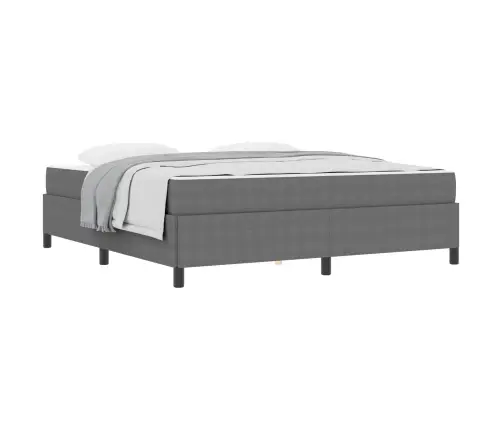 Gultas Rāmis Cits Gaiši Pelēka 180 X 200 Cm Korduroja Audums Vidaxl