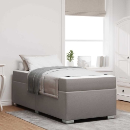 Lovos Rėmas Taupe 90 X 200 Cm Audinys