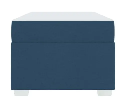 Gultas Rāmis Cits Zila 100 X 200 Cm Audums Vidaxl