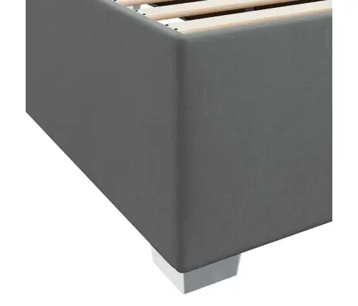 Voodi Raam Tumehall 200 X 200 Cm Kangas