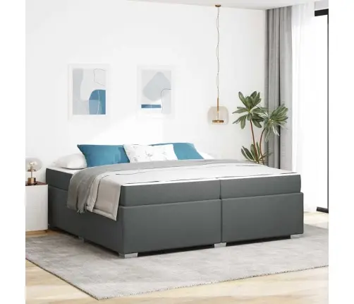 Voodi Raam Tumehall 200 X 200 Cm Kangas