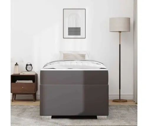 Voodi Raam Madratsiga Hall 90 X 200 Cm Kangas