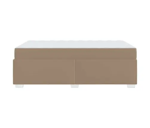 Voodi Raam Madratsiga Cappuccino 90 X 200 Cm Kangas