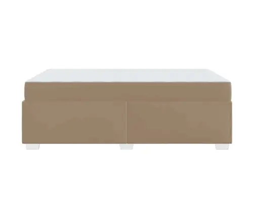 Gultas Rāmis Cits Kapučīno 100 X 200 Cm Mākslīgā Āda Vidaxl