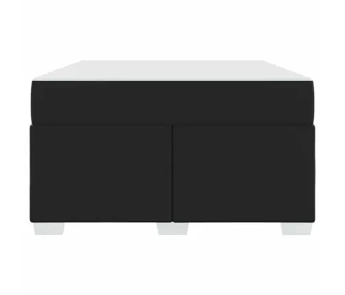 Gultas Rāmis Cits Melna 120 X 190 Cm Mākslīgā Āda Vidaxl