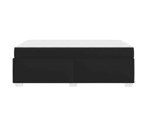 Gultas Rāmis Cits Melna 120 X 190 Cm Mākslīgā Āda Vidaxl