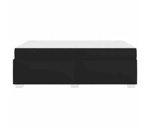 Gultas Rāmis Cits Melna 120 X 200 Cm Mākslīgā Āda Vidaxl