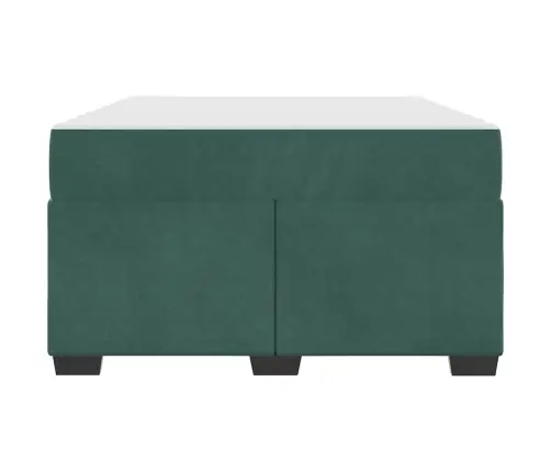 Voodiraam Madratsiga Madratsiga Tumeroheline 120 X 200 Cm Samet