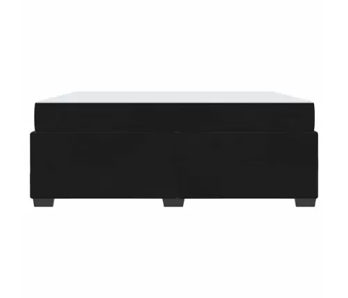 Gultas Rāmis Cits Melna 180 X 200 Cm Samts Vidaxl