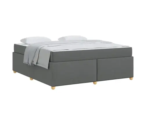 Voodi Raam Madratsiga Tumehall 180 X 200 Cm Kangas