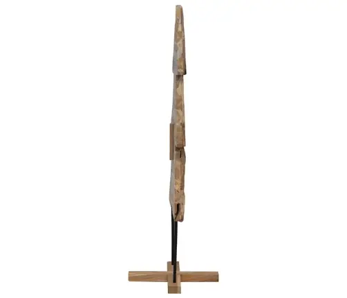 Kalėdų Eglutė S Stovu Ruda 151 Cm Tikmedžio Masyvas