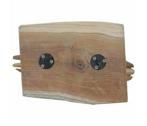 Kalėdų Žvaigždė Ruda 30 X 5 X 45 Cm Kieto Teka Medžio