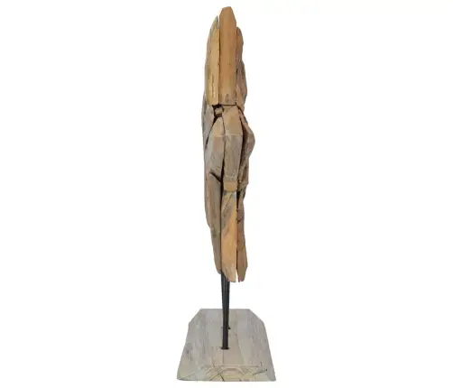 Kalėdų Žvaigždė Ruda 45 X 5 X 60 Cm Kieto Teka Medžio Kalėdų Žvaigždė Ruda 45 X 5 X 60 Cm Kieto Teka Medžio