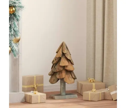 Jõulupuu Koos Alusega Pruun 60 Cm Tugev Tiikpuu