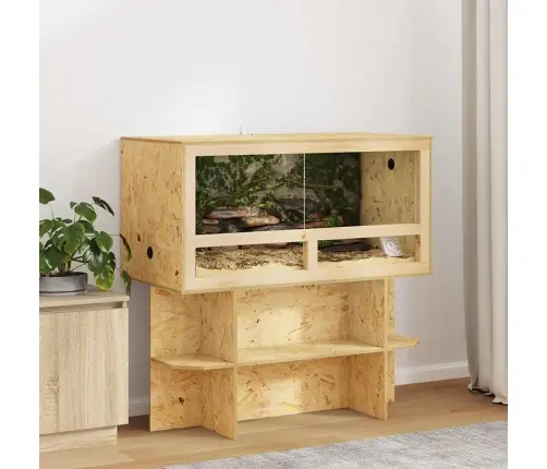 Terārijs Brūna 100 X 50 X 100 Cm Osb Vidaxl