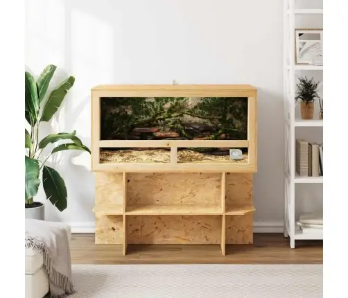 Terārijs Brūna 100 X 50 X 100 Cm Osb Vidaxl