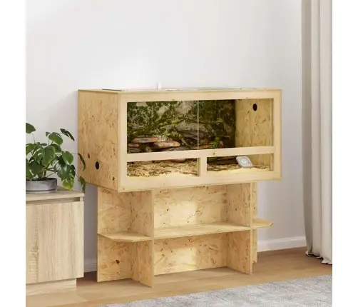 Terārijs Brūna 100 X 50 X 100 Cm Osb Vidaxl