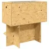 Terārijs Brūna 100 X 50 X 100 Cm Osb Vidaxl