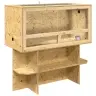 Terārijs Brūna 100 X 50 X 100 Cm Osb Vidaxl