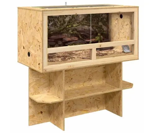 Terārijs Brūna 100 X 50 X 100 Cm Osb Vidaxl