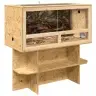 Terārijs Brūna 100 X 50 X 100 Cm Osb Vidaxl