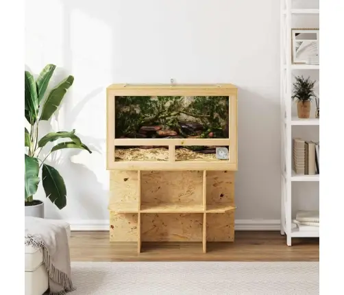 Terārijs Brūna 80 X 50 X 100 Cm Osb Vidaxl