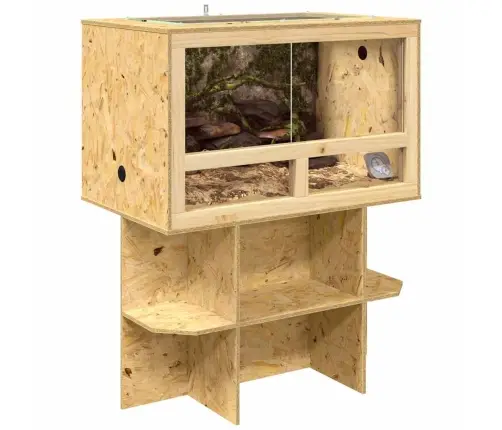 Terārijs Brūna 80 X 50 X 100 Cm Osb Vidaxl