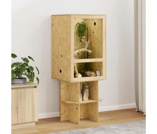 Terrarium Pruun 50 X 50 X 130 Cm Osb