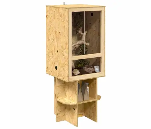 Terrarium Pruun 50 X 50 X 130 Cm Osb