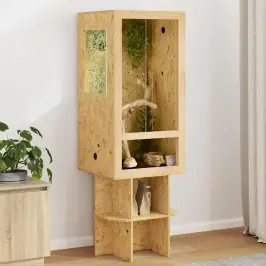 Terrarium Pruun 50 X 50 X 130 Cm Osb