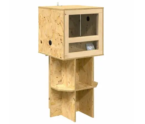 Terrarium Pruun 40 X 40 X 90 Cm Osb