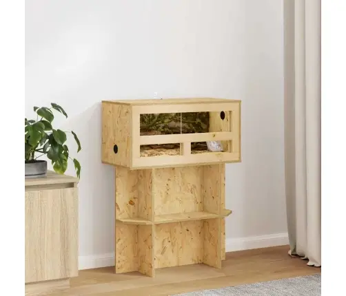 Terārijs Brūna 60 X 30 X 80 Cm Osb Vidaxl