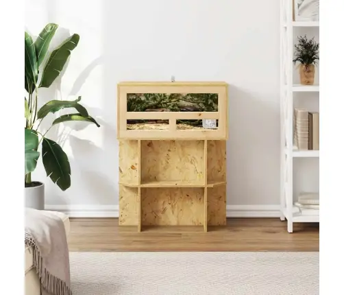 Terārijs Brūna 60 X 30 X 80 Cm Osb Vidaxl