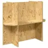 Terārijs Brūna 60 X 30 X 80 Cm Osb Vidaxl