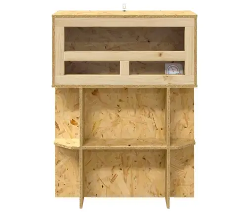 Terārijs Brūna 60 X 30 X 80 Cm Osb Vidaxl