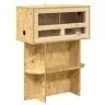 Terārijs Brūna 60 X 30 X 80 Cm Osb Vidaxl