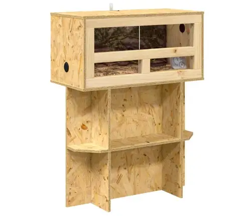 Terārijs Brūna 60 X 30 X 80 Cm Osb Vidaxl