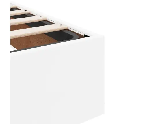 Lovos Rėmas Su Čiužiniu Su Čiužiniu 2 Pcs Balta Pvc