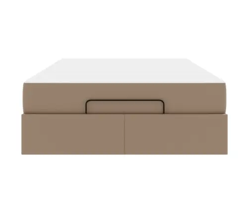 Lovos Rėmas Su Čiužiniu Su Čiužiniu 2 Pcs Gelsvai Ruda Pvc