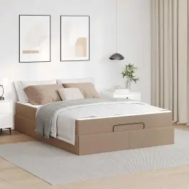 Gultas Rāmis Ar Matraci Ar Matraci 2 Pcs Dzeltenbrūns Pvc Vidaxl Gultas Rāmis Ar Matraci Ar Matraci 2 Pcs Dzeltenbrūns Pvc Vidaxl