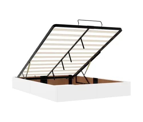 Lovos Rėmas Su Čiužiniu Su Čiužiniu 2 Pcs Balta Pvc