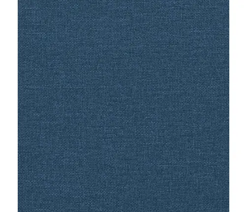 Gultas Rāmis Ar Matraci Zila 80 X 200 Cm Audums Vidaxl