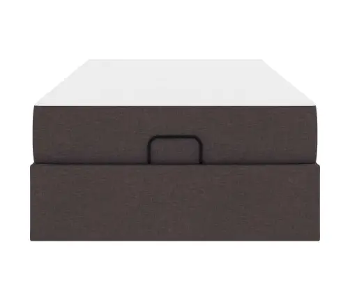 Voodiraam Madratsiga Madratsiga 2 Pcs Tumebeež Kangas