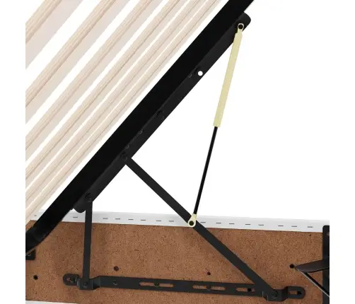 Gulta Ar Uzglabāšanas Vietu Un Matraci Balts 120 X 190 Cm Vidaxl