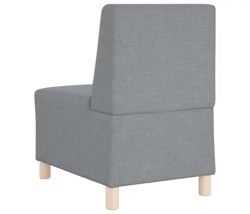 Käetugedeta Mooduldiivani Element 2 Pcs Helehall