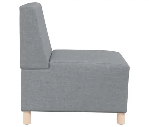 Käetugedeta Mooduldiivani Element 2 Pcs Helehall